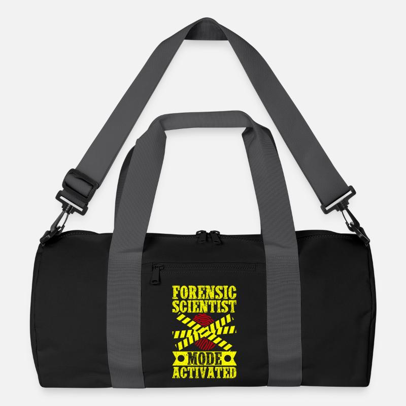 Forensic Science Major Mode Activated Forensics Recycelte Duffel Bag