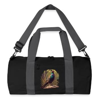Pheasants Pheasant - Recycled Duffel Bag - black/graphite grey - Front