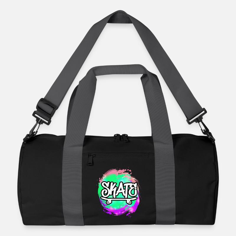 skateboard skate Recycelte Duffel Bag
