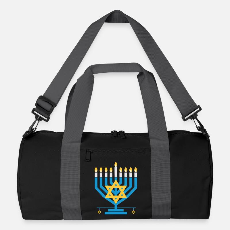 Hanukkah  Recycelte Duffel Bag