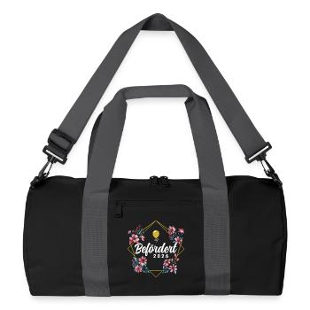 Befördert 2026 - Recycelte Duffel Bag - Schwarz/Graphitgrau - Vorne