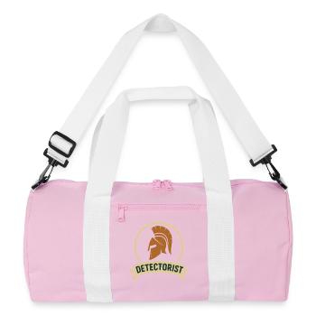 Detectorist Metal Detecting design Treasure Hunter - Recycled Duffel Bag - pink/white - Front