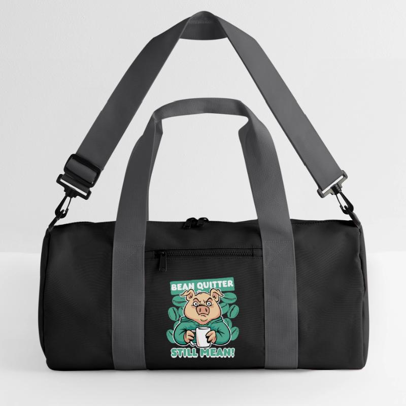 Coffee withdrawal decaffeinated ex-coffee drinker Recycled Duffel Bag