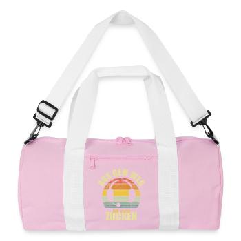 Gaming Gaming Gamer Gamer Video Games Funny - Recycled Duffel Bag - pink/white - Front