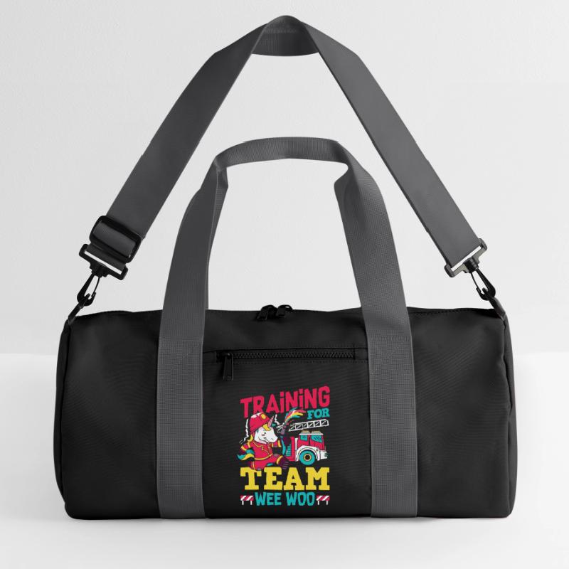 Wee Woo Squad Fire Tiny Firefighter Recycled Duffel Bag