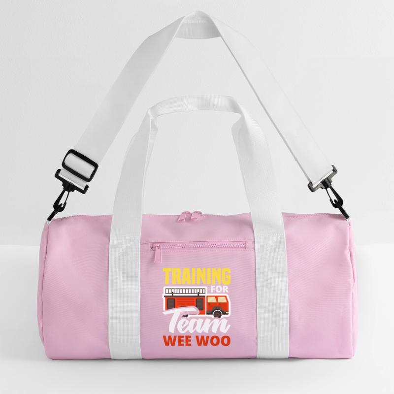 Wee Woo Squad Fire Tiny Firefighter Recycled Duffel Bag