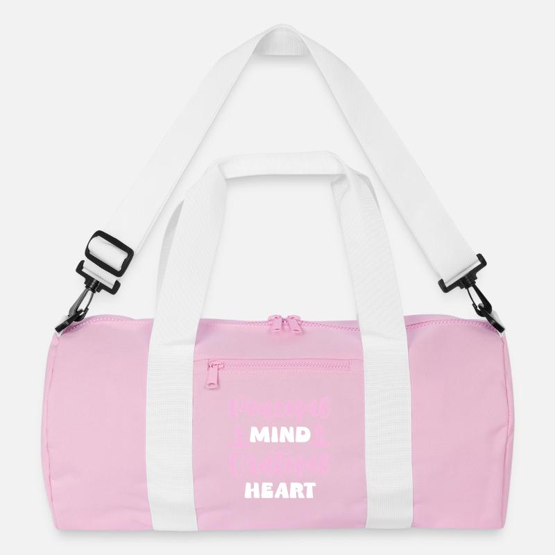 Friedlicher Geist Dankbares Herz Recycelte Duffel Bag