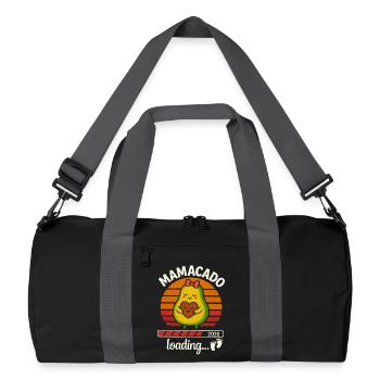 Mamacado Mama 2026 - Recycled Duffel Bag - black/graphite grey - Front