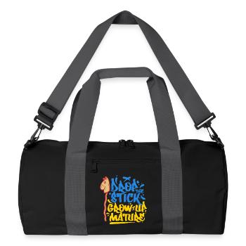 Anti-cavalage Hobby Drop The Stick - Sac de sport recyclé - noir/gris graphite - Devant