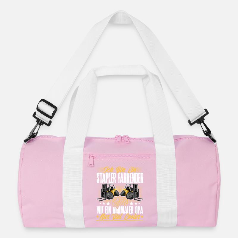Staplerfahrer Opa Recycelte Duffel Bag