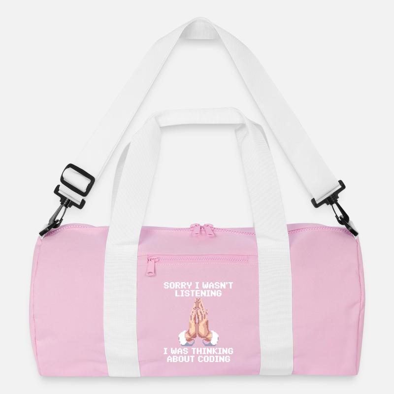 Lustiges Programmierer Meme Recycelte Duffel Bag