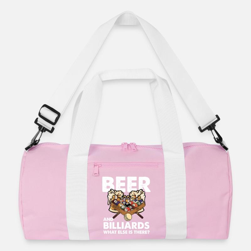 Bier und Billard – Spielabend Recycelte Duffel Bag