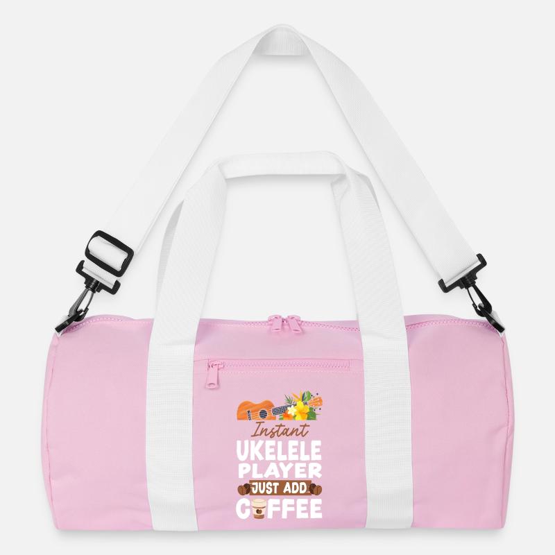 Hawaiian Ukulele Uke Coffee Recycelte Duffel Bag