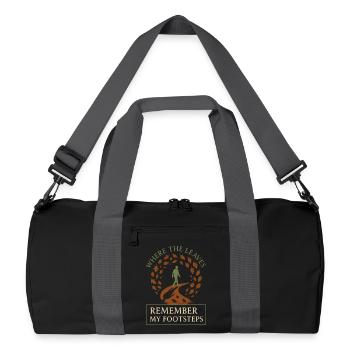 Remise à zéro mentale, Forest Walk Overthinker - Sac de sport recyclé - noir/gris graphite - Devant