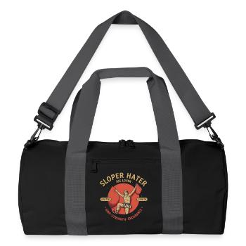Ascension de Sloper Hater Jug Lover sur le design 2024 - Sac de sport recyclé - noir/gris graphite - Devant