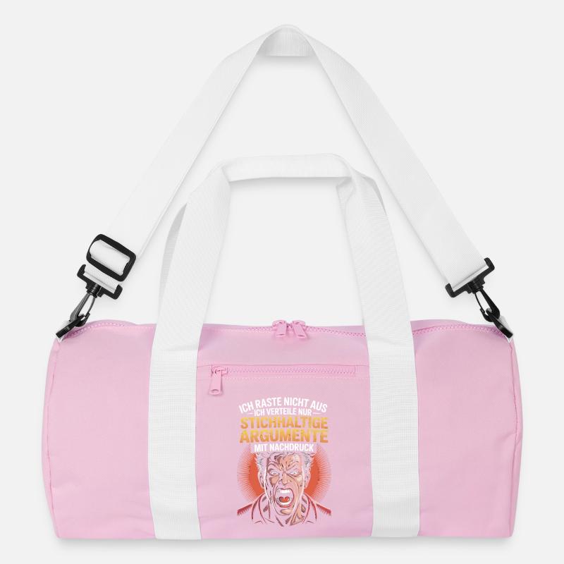 Stichhaltige Argumente Comic Mann Recycelte Duffel Bag
