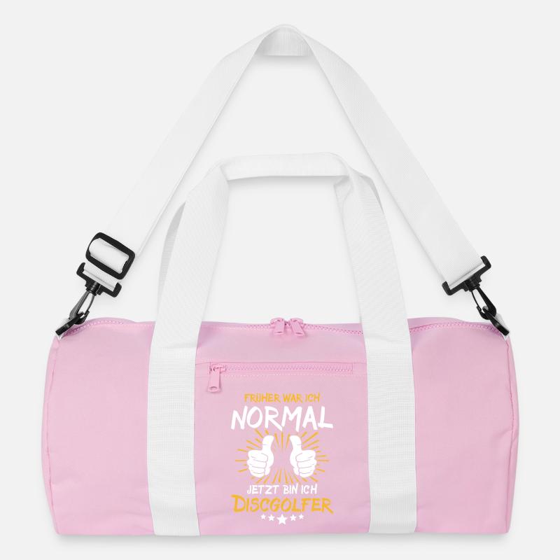 Discgolfer Spruch Recycelte Duffel Bag