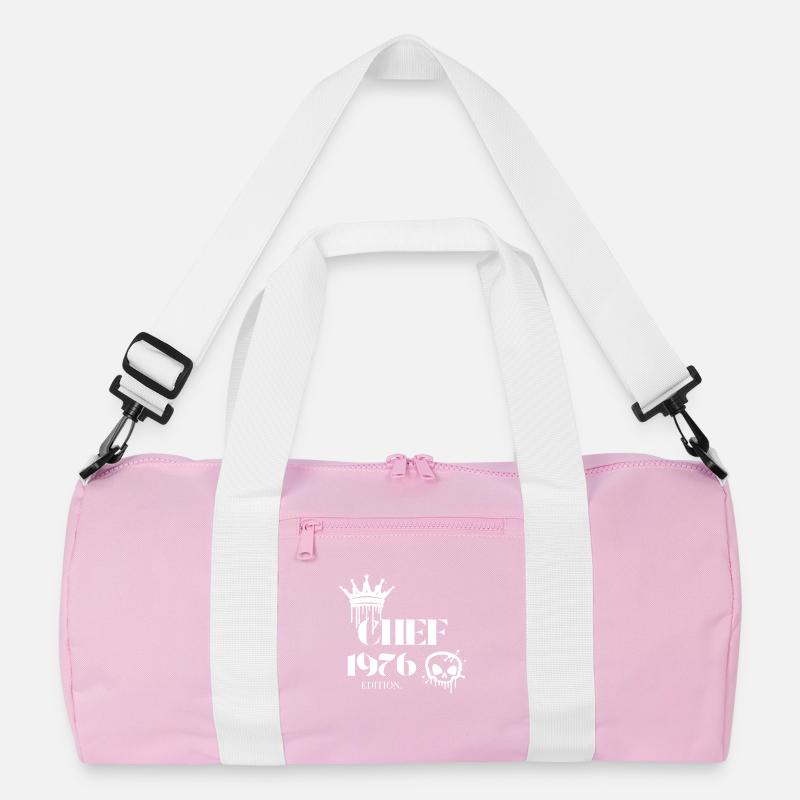 Chef Edition 1976 49 Geburtstag Spruch Recycelte Duffel Bag