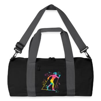 Ski de fond Ski de fond - Sac de sport recyclé - noir/gris graphite - Devant