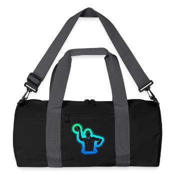 Water-polo Enfants Garçons Hommes Joueurs de water-polo - Sac de sport recyclé - noir/gris graphite - Devant