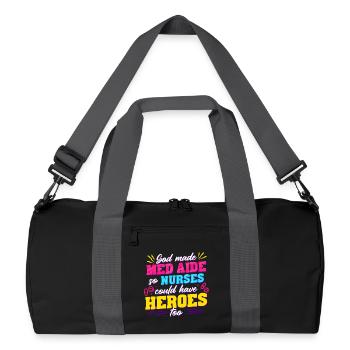 Medical Assistant MFA - Recycled Duffel Bag - black/graphite grey - Front