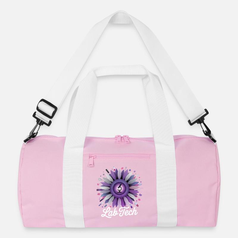 LabTech Sunflower Microscope Recycled Duffel Bag