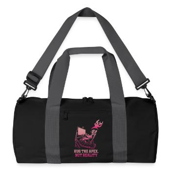 Apex Escape Neon Gamer - Recycelte Duffel Bag - Schwarz/Graphitgrau - Vorne