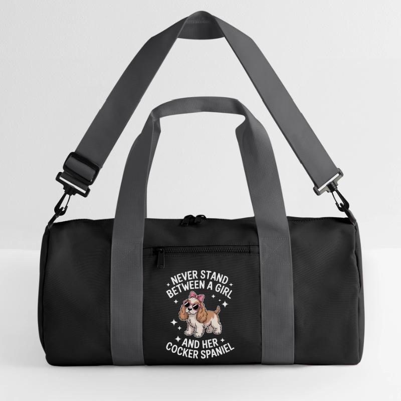 Cocker Spaniel Sprüche Cocker Spaniel Geschenk Recycelte Duffel Bag