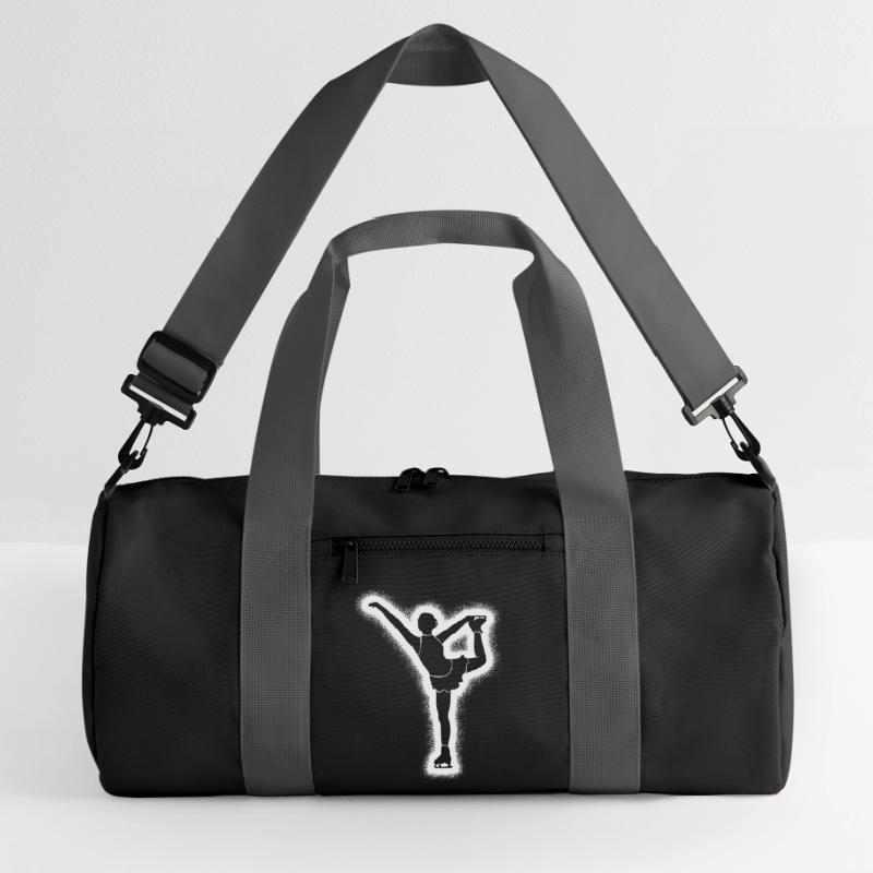 Eiskunstläuferin Eislaufen Mädchen Eiskunstlauf Recycled Duffel Bag