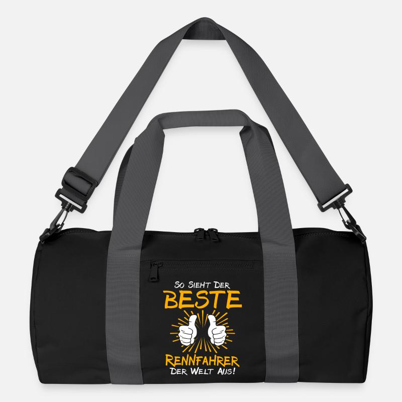 Rennfahrer Geschenkidee Recycelte Duffel Bag