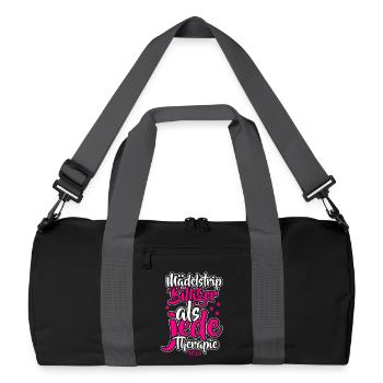 Girls Trip 2026 Girls' Tour Girls' Strip Girls' Strip - Recycled Duffel Bag - black/graphite grey - Front