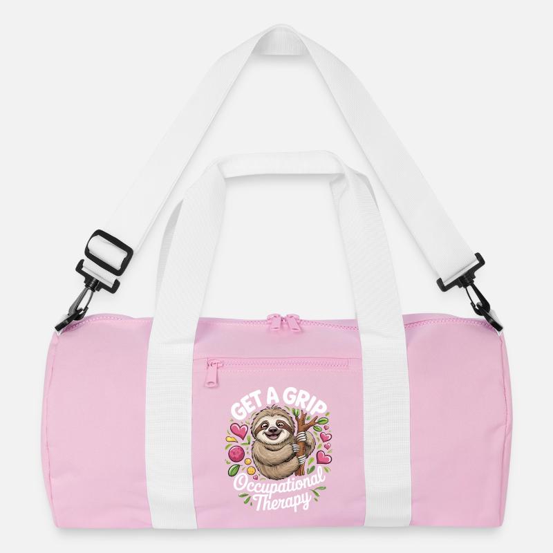 Get a Grip: Occupational Therapy Sloth Recycelte Duffel Bag