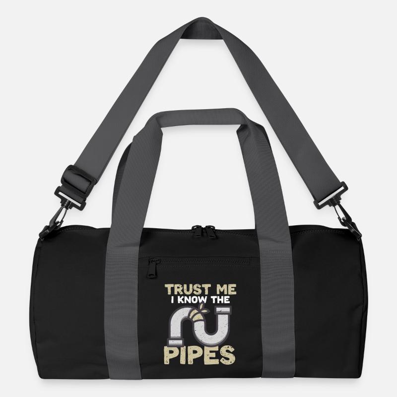 Rohrleger Rohrleitungsbauer Recycelte Duffel Bag