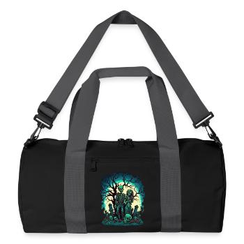 Valentine Zombie Love - Recycled Duffel Bag - black/graphite grey - Front