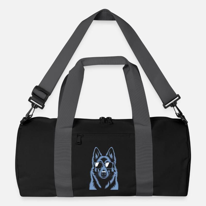 Belgischer Schäferhund Recycelte Duffel Bag