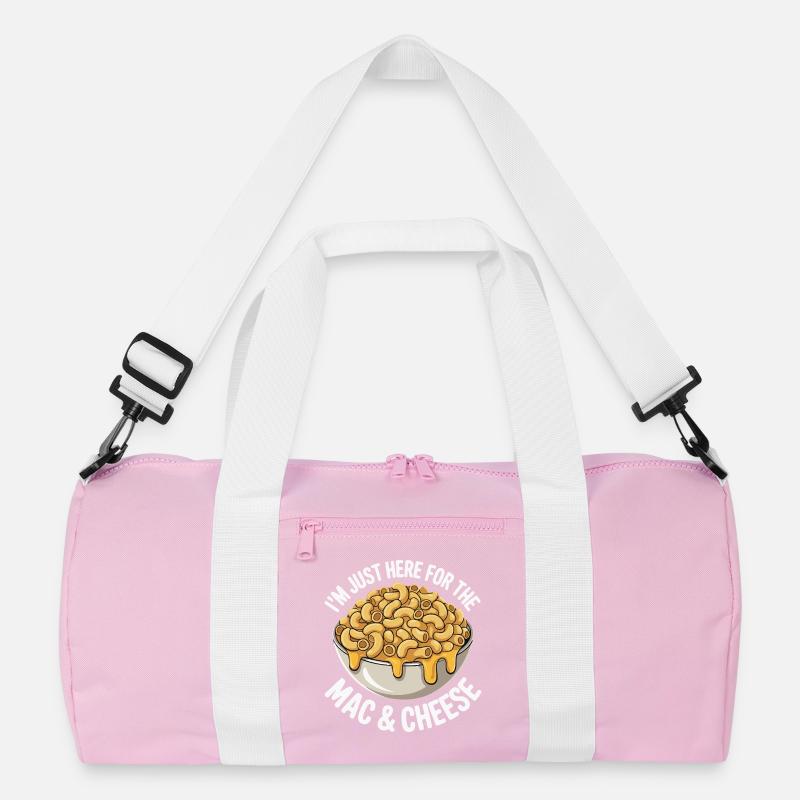 Mac & Cheese Fan - I’m Just Here Recycelte Duffel Bag