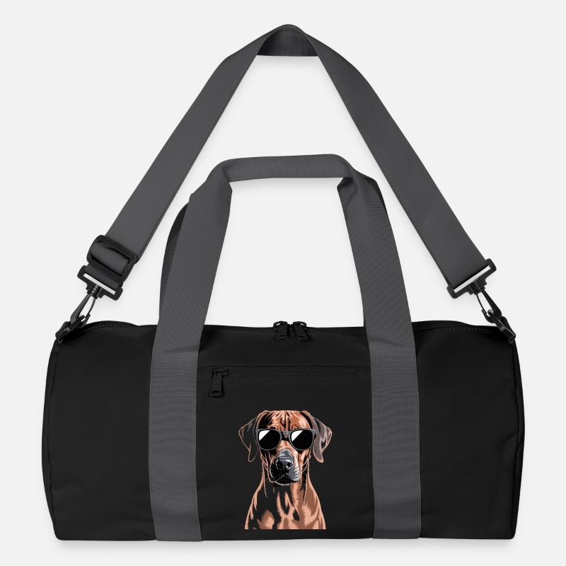 Rhodesian Ridgeback Recycled Duffel Bag