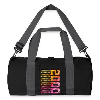 LIMITED EDITION 2000 26 YEARS 26TH BIRTHDAY - Recycled Duffel Bag - black/graphite grey - Front