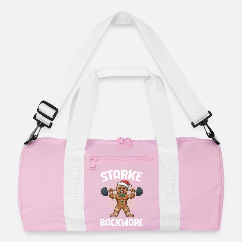Lebkuchenmann STARKE BACKWARE Lustiges Recycelte Duffel Bag