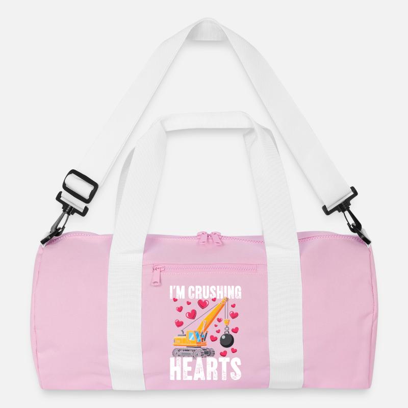 Herzzerquetschender Kranich Recycelte Duffel Bag