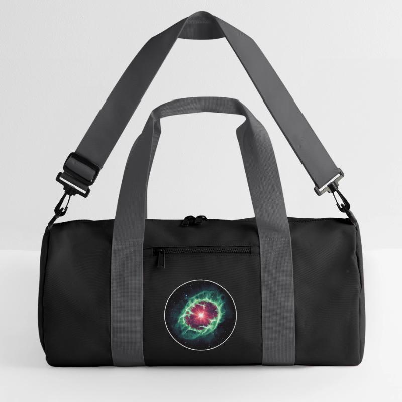 Astronomy Space Planetary Nebula Shell Recycled Duffel Bag