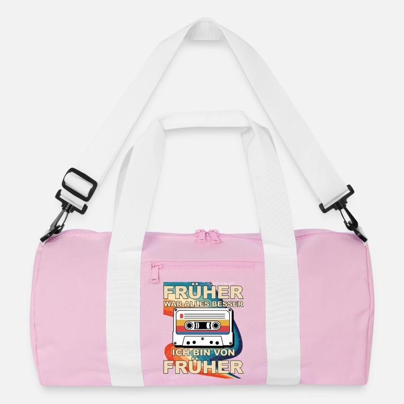 Früher war alles besser - Ich bin von früher Recycelte Duffel Bag