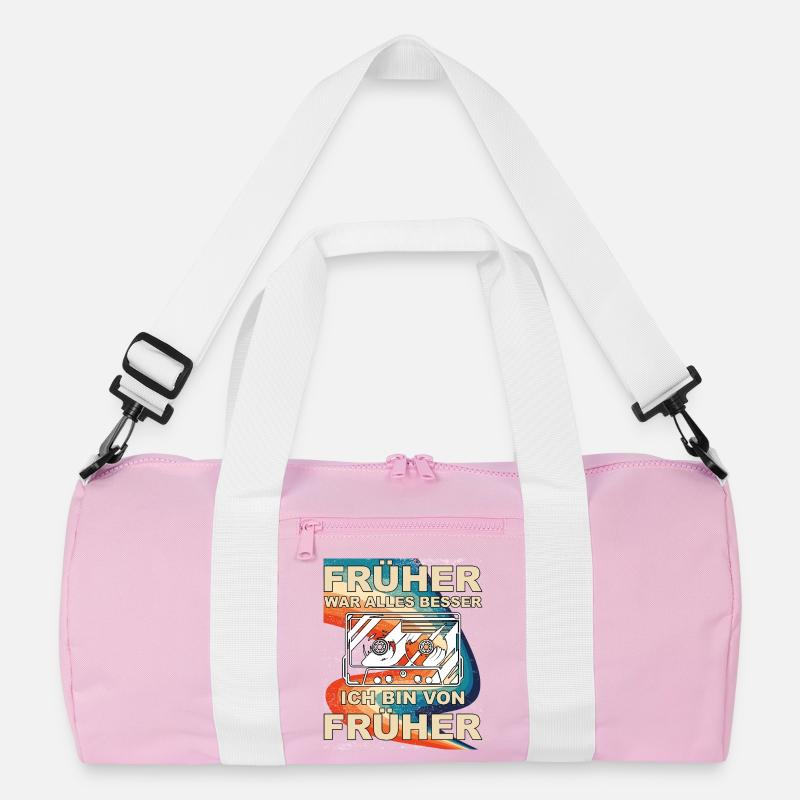 Früher war alles besser - Ich bin von früher Recycelte Duffel Bag