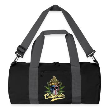 Californie - Sac de sport recyclé - noir/gris graphite - Devant
