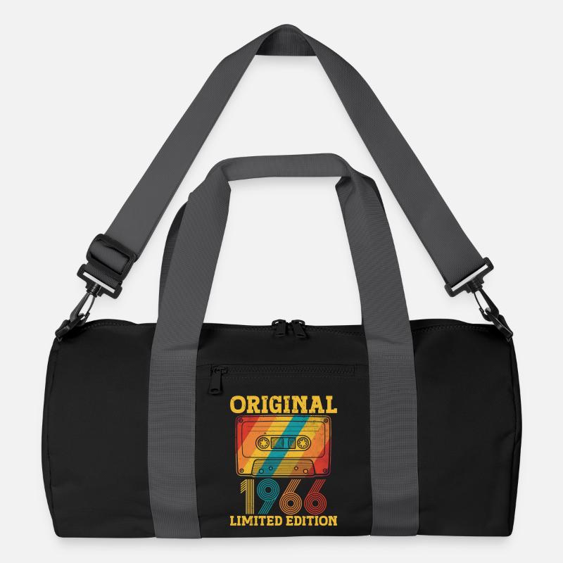 60. Geburtstag 60 Jahre 1966 Geburtstagsgeschenk Recycelte Duffel Bag