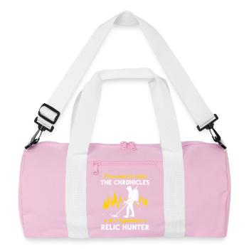 Détecteur de reliques Sondes détecteurs de métaux - Sac de sport recyclé - rose/blanc - Devant