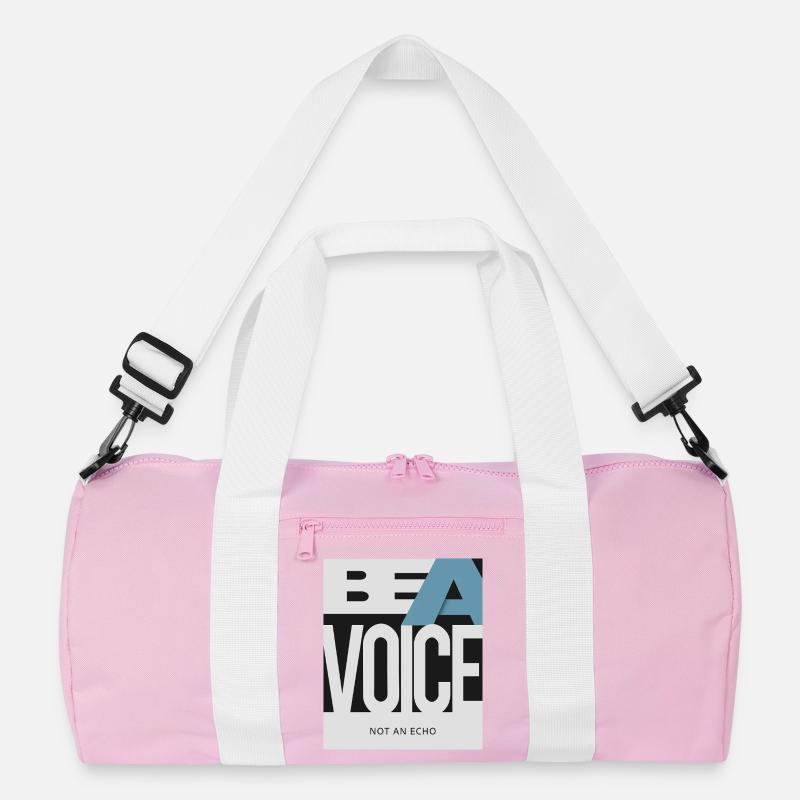 Be a Voice – Not an Echo Recycelte Duffel Bag