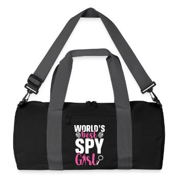 Uniforme de détective privée pour femmes Privé - Sac de sport recyclé - noir/gris graphite - Devant