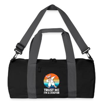 Vétérinaire Médecine vétérinaire Vétérinaire - Sac de sport recyclé - noir/gris graphite - Devant