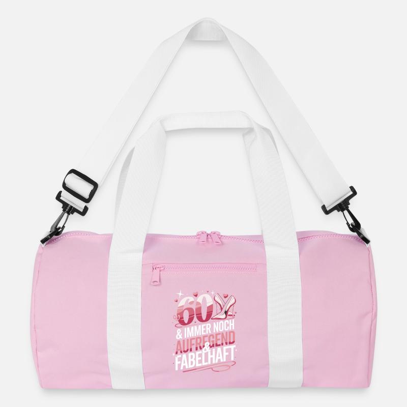 60 and still exciting and fabulous for 60 Recycled Duffel Bag
